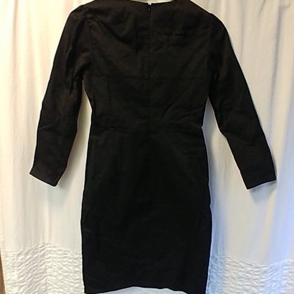 Zac Posen black floral dress size 4 - Picture 8 of 8